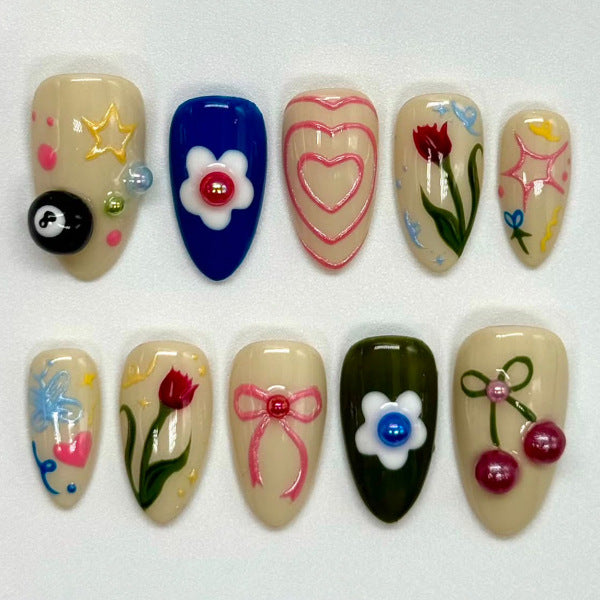Thematic Artisan Press-On Nail Set Stornfield