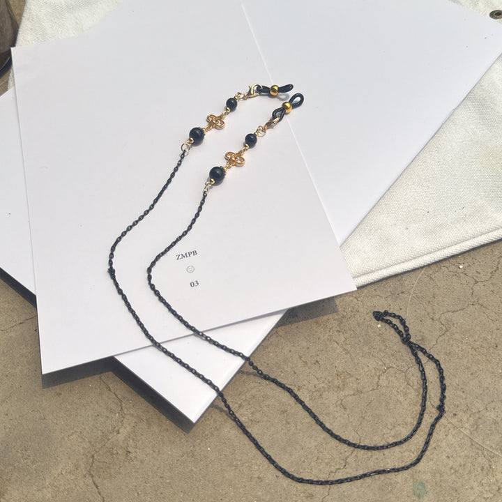 Elegant Long Pendant Necklace with Bead Accents Stornfield