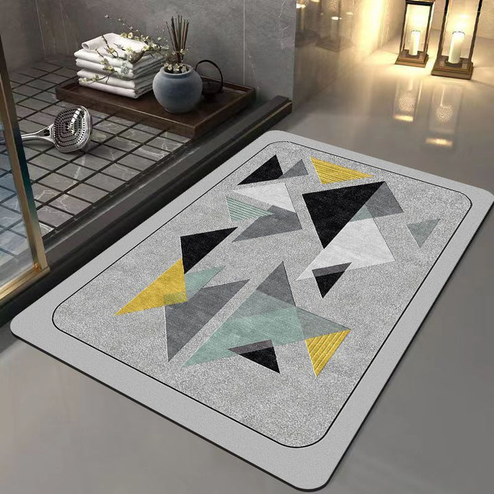 Cartoon Animal Bath Mat for Bathroom Floor Decor