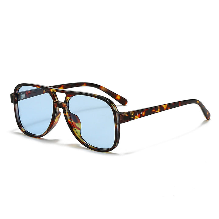 Men's Oversized Transparent Square Glasses Stornfield