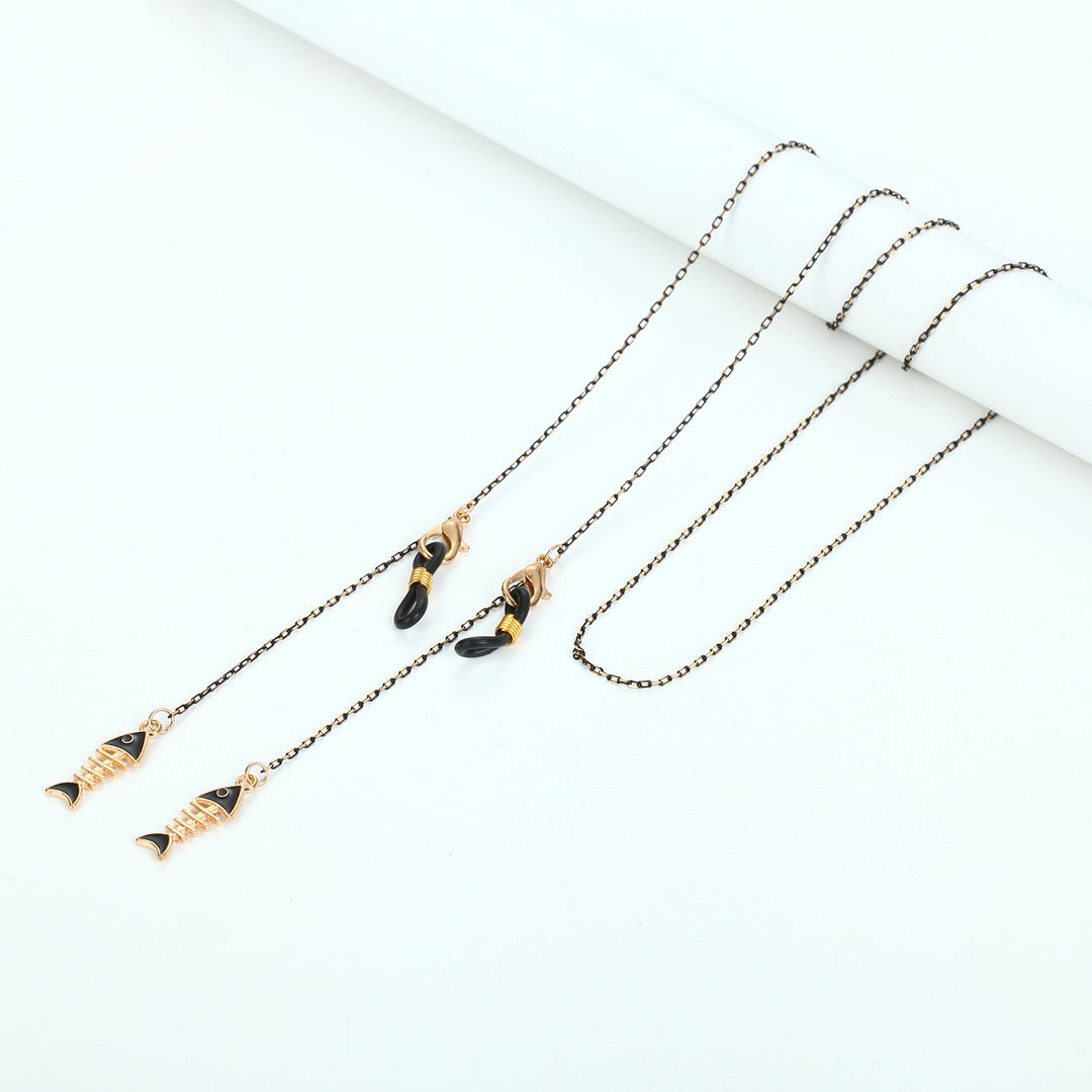 Fashionable glasses necklace with stylish pendants Stornfield