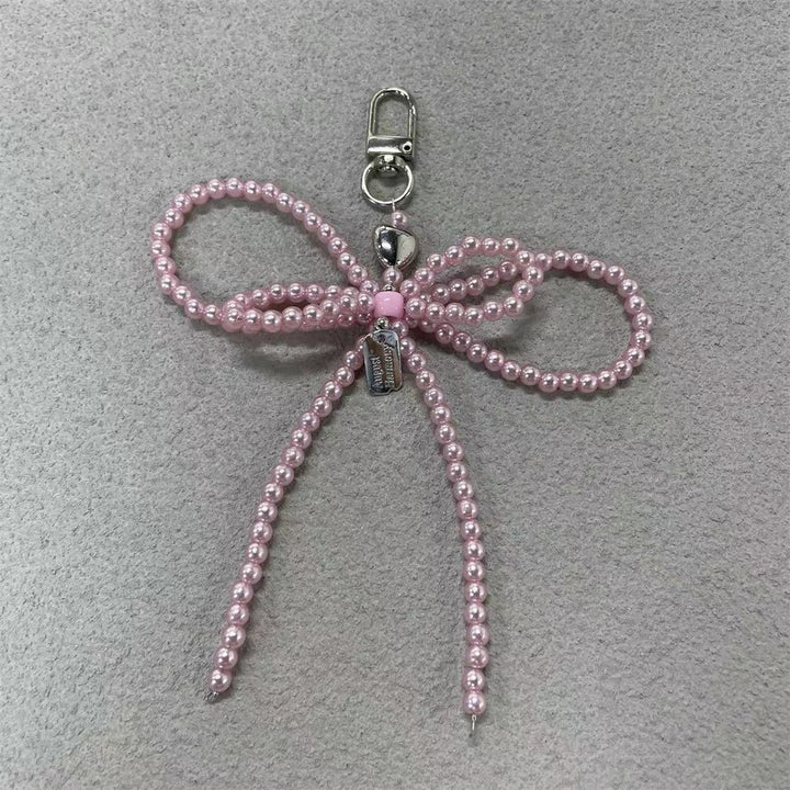 Decorative Beaded Bow Keychain Stornfield 1790135272