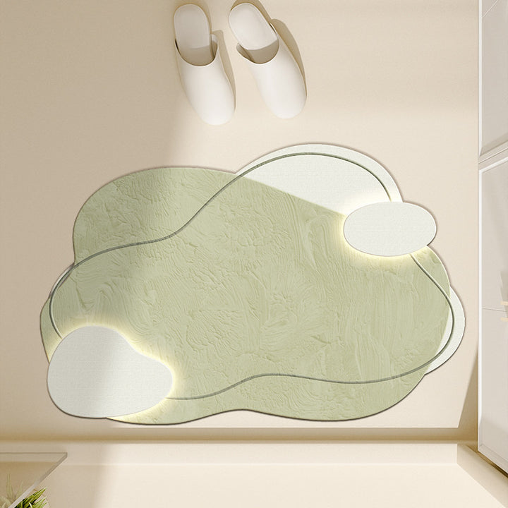 Modern Abstract Bath Mat