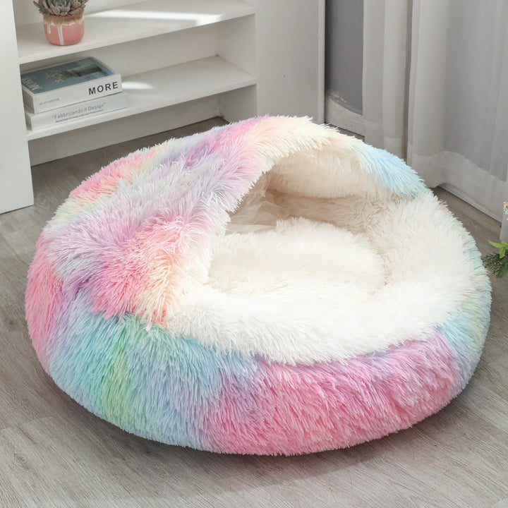 Women's cozy round pet bed Stornfield