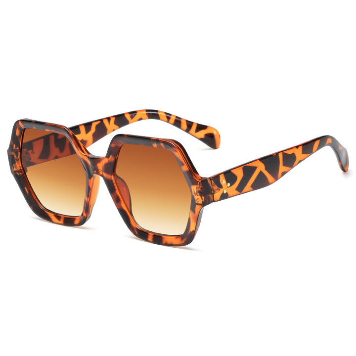 Women's geometric reading glasses in striking honeycomb frame design Stornfield