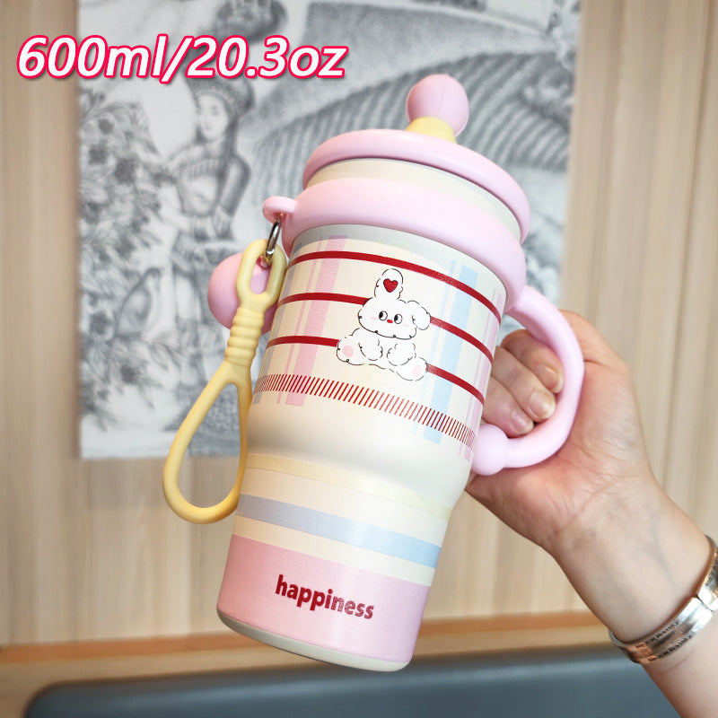 Ladies creative drinking cup with practical flip lid Stornfield