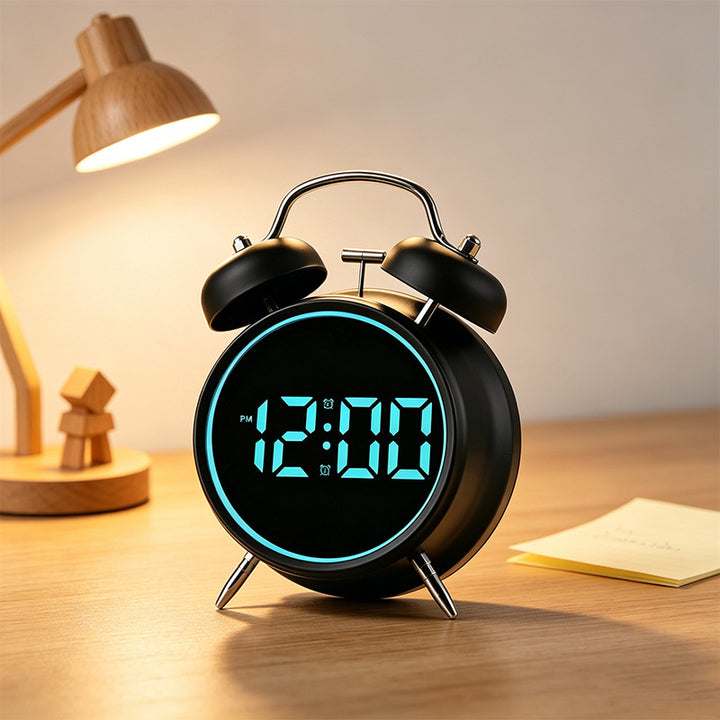 Digital Radio Alarm Clock in Modern Design Stornfield