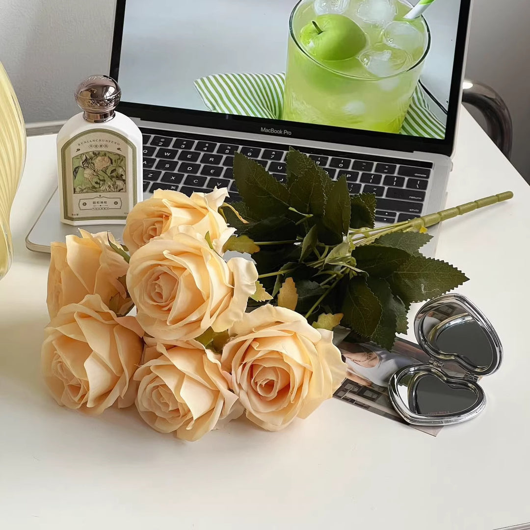 Decorative Faux Rose Bouquet