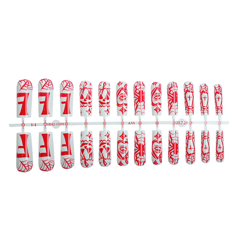 Themed Press-On Nail Art Set Stornfield
