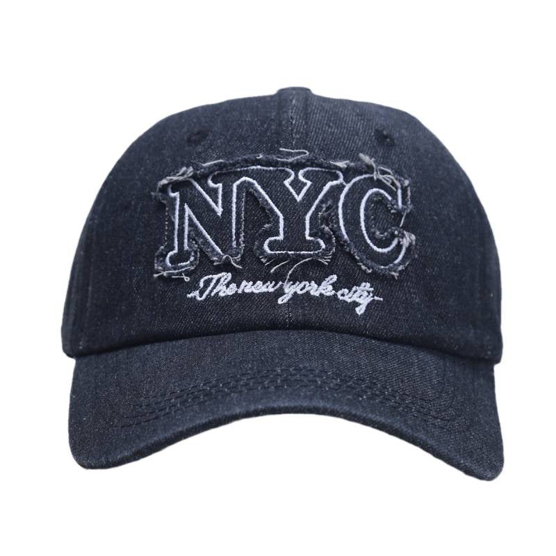 Women's Distressed Denim Baseball Cap Stornfield 1784084140