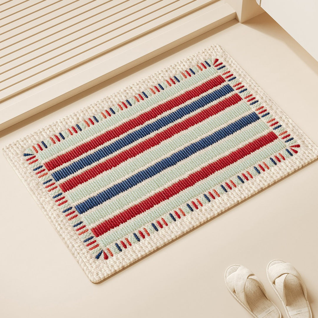 Colorful Geometric Kitchen Mat