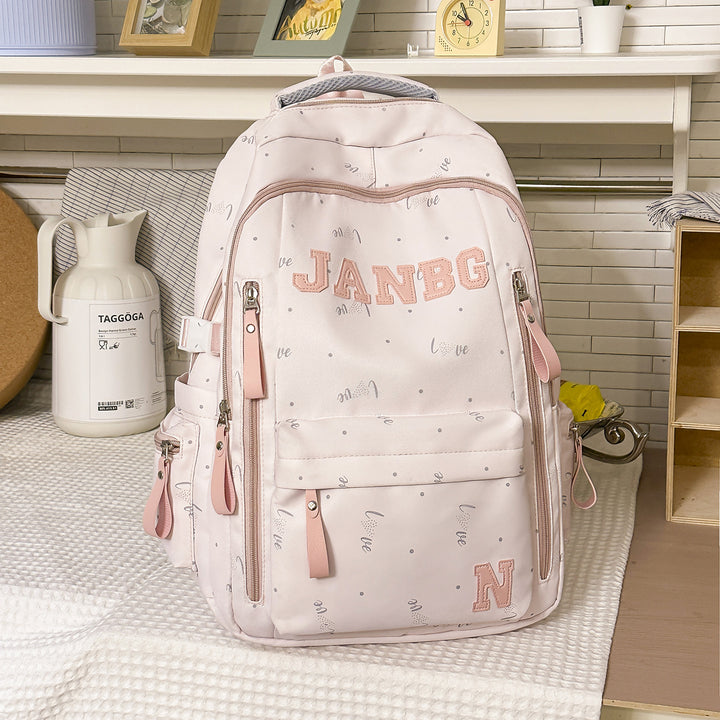 Stylish Non-Transparent Fabric Backpack Stornfield