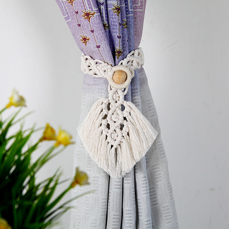 Macrame Curtain Tieback Holder Stornfield