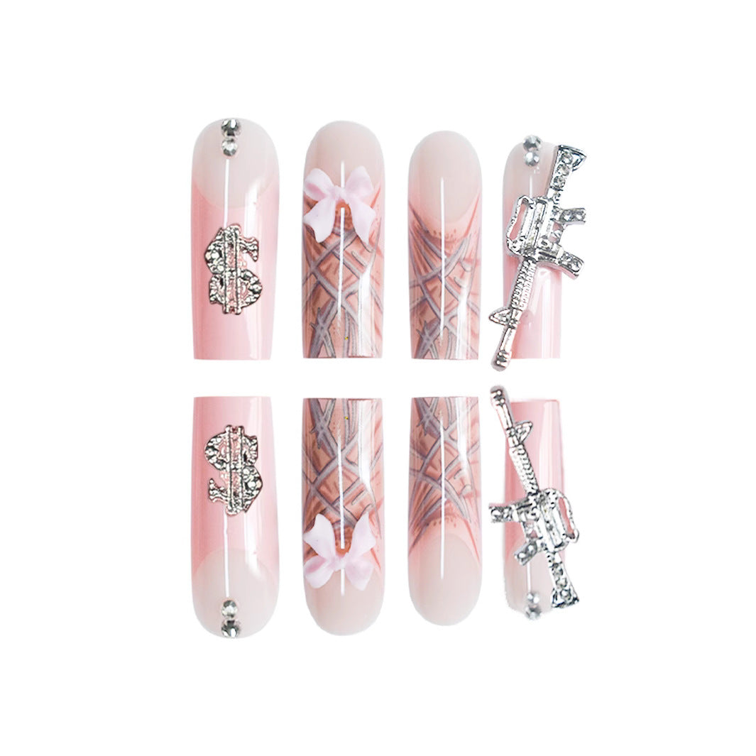 Glamorous 3D Decorative Nail Art Extensions Stornfield