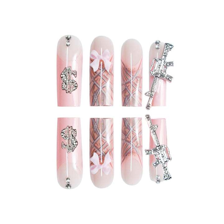 Glamorous 3D Decorative Nail Art Extensions Stornfield