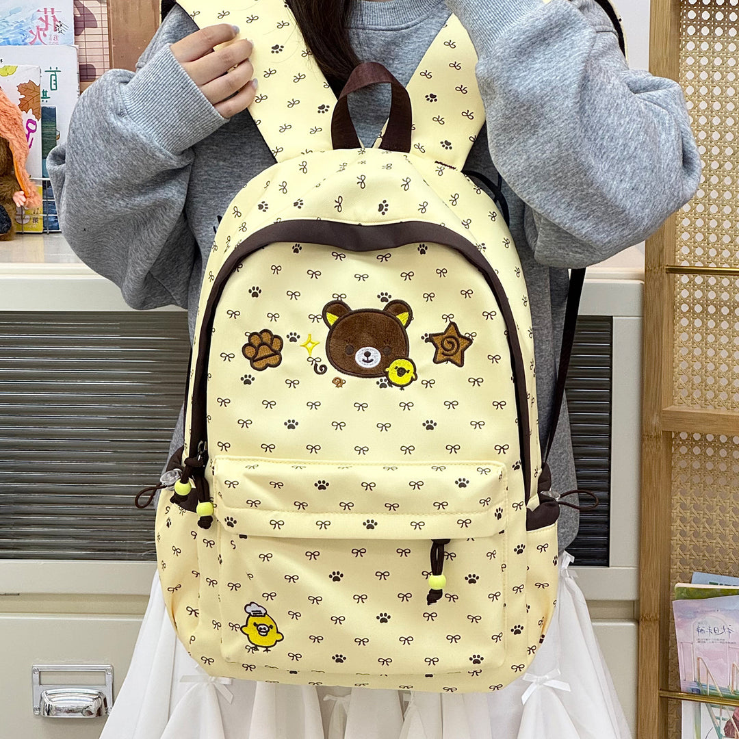 Cute Illustrated Animal-Themed Backpack Stornfield