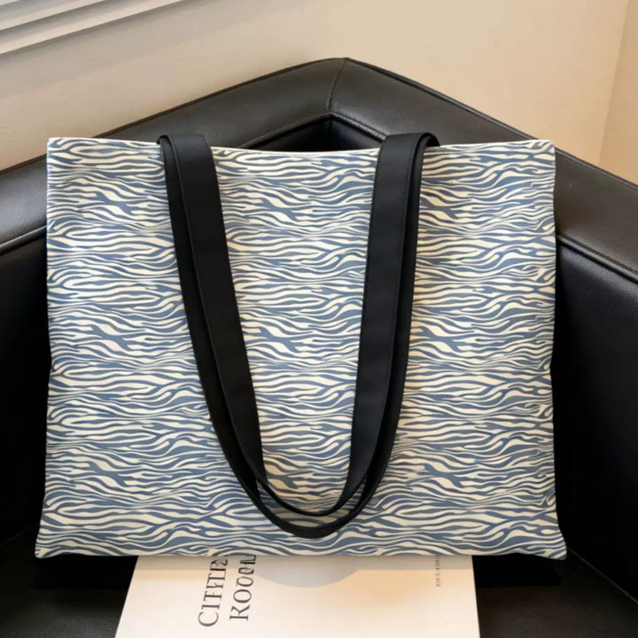 Stylish Zebra Print Eco-Friendly Tote Bag
