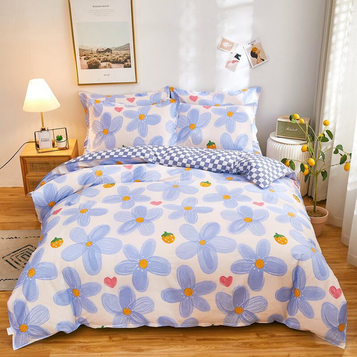 Cozy Heart Pattern Bedding Set