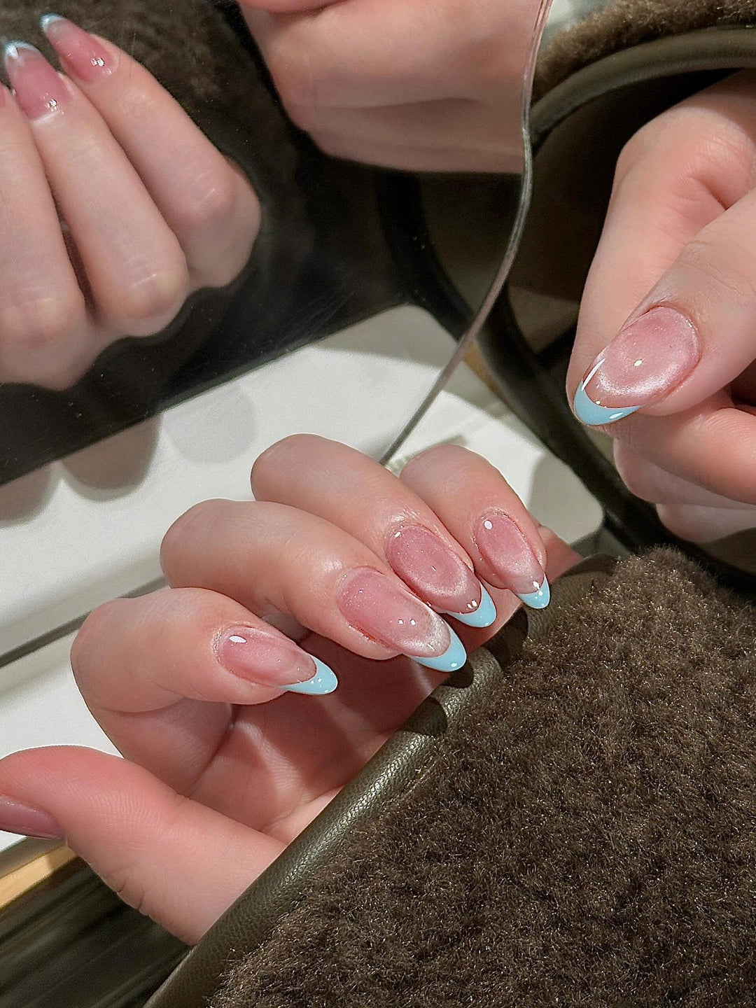 Artificial nails with elegant tip design Stornfield