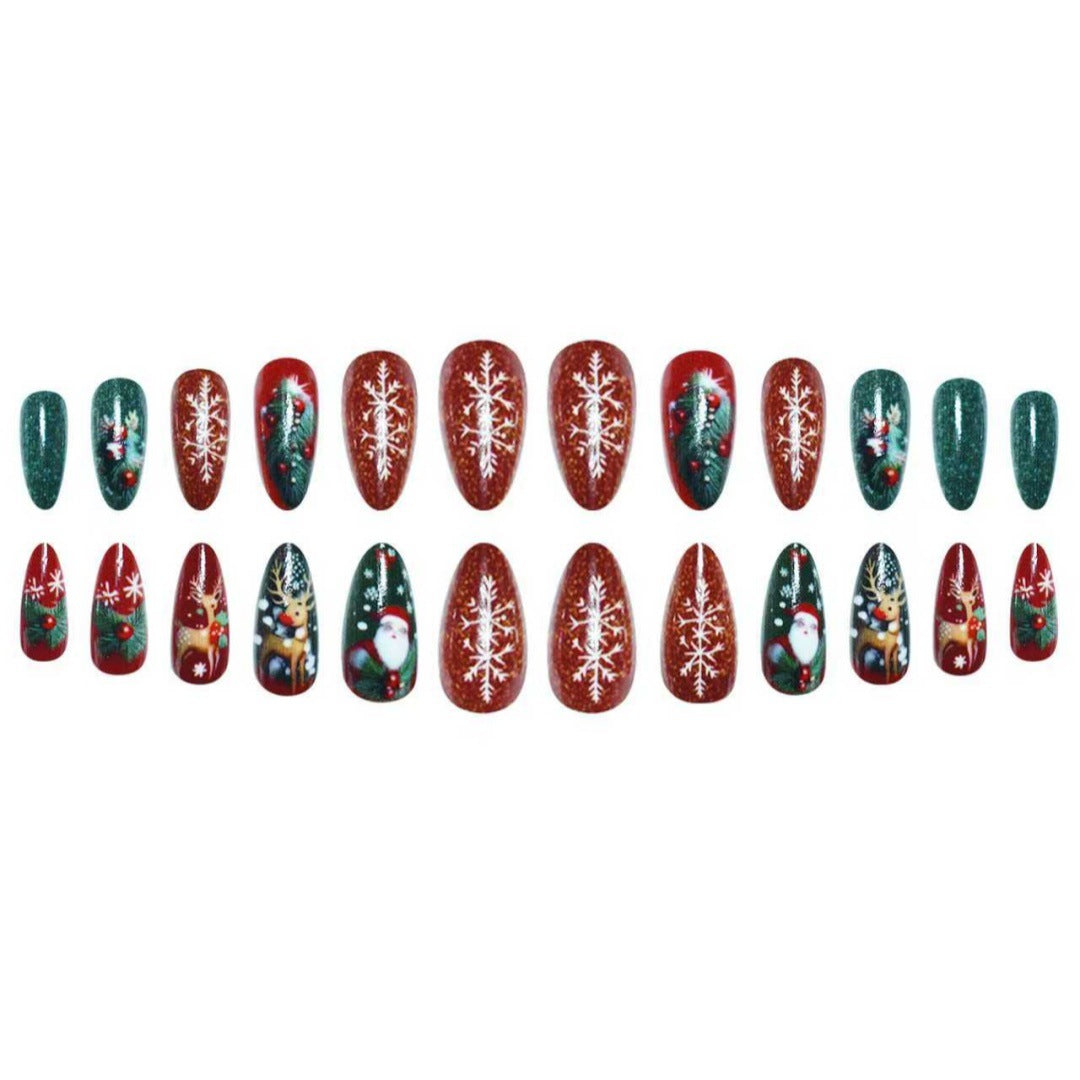 Holiday Themed Decorative Nail Art Stornfield