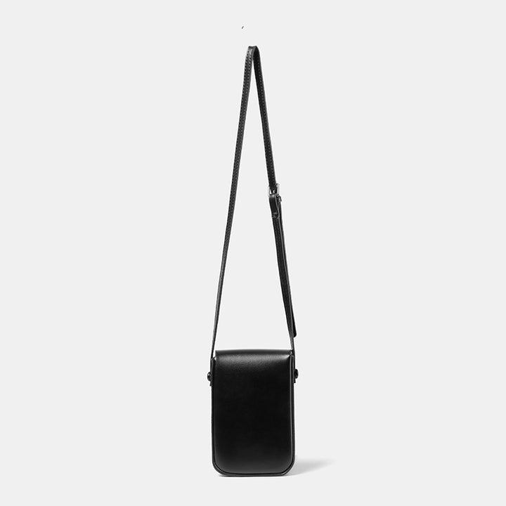Compact Leather Crossbody Pouch Stornfield
