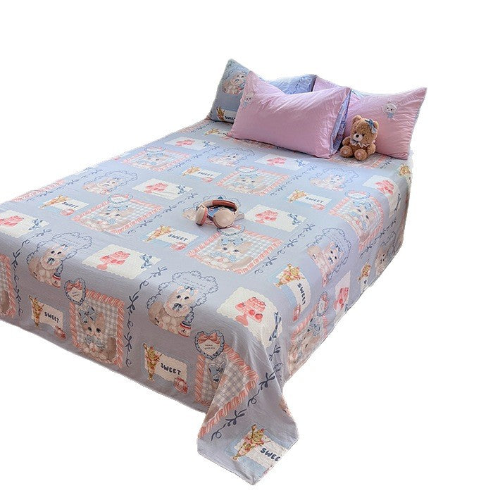 Children's Cute Cat-Themed Bedding Set