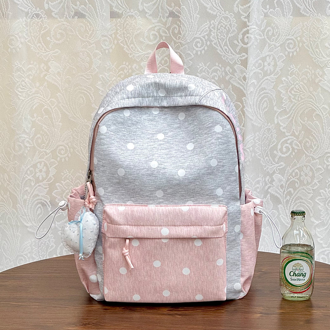 Stylish Polka Dot Patterned Backpack Stornfield 1791205639