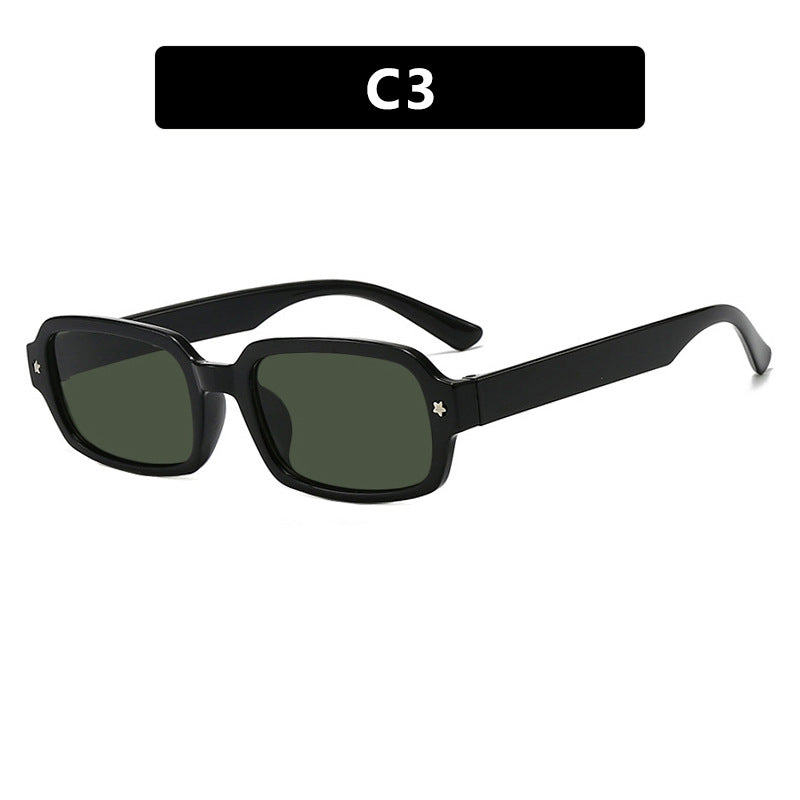 Women's fashionable rectangular sunglasses with outstanding design and protective UV filter Stornfield