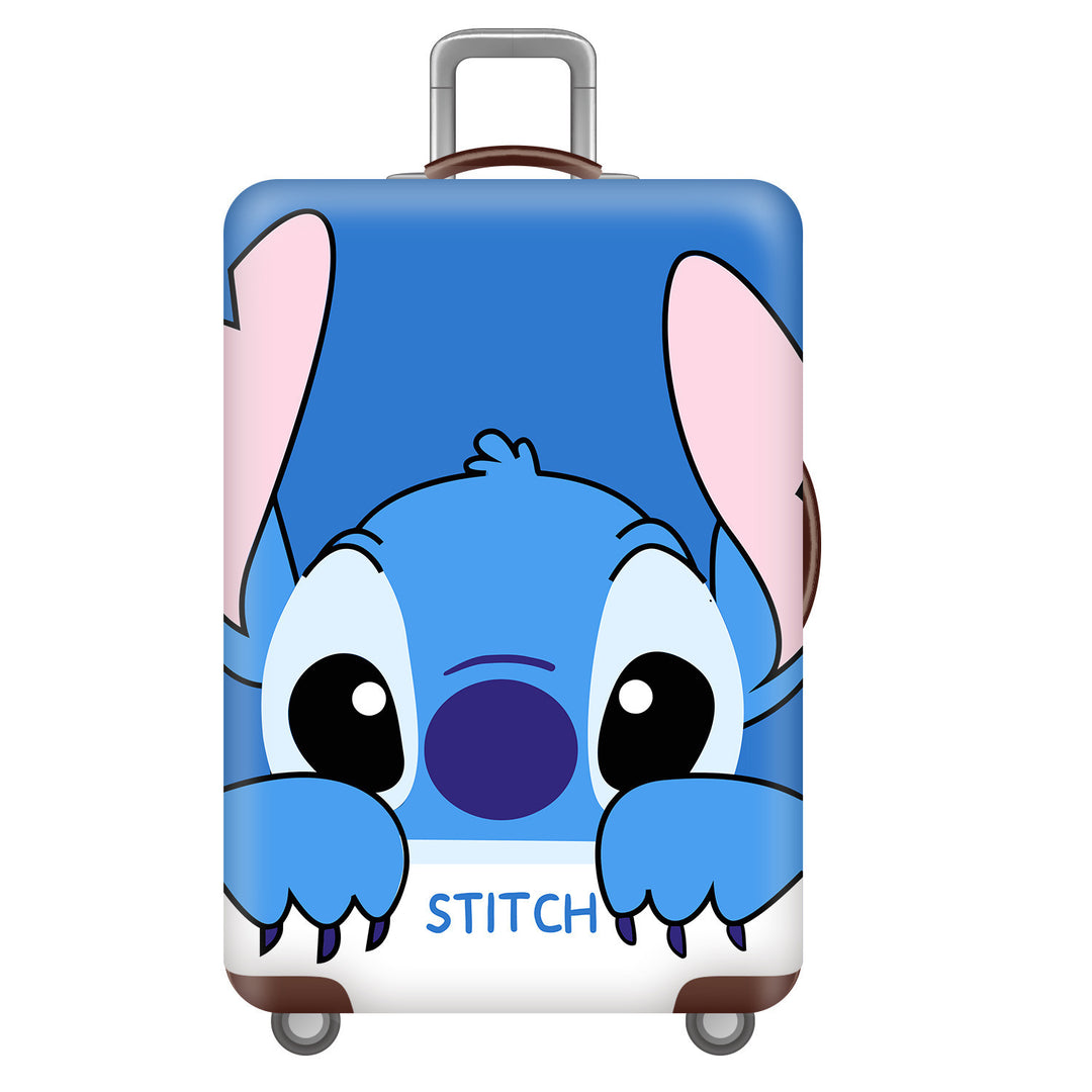 Unisex children's suitcase with reinforced hard shell, telescopic handle and Kuromi motif Stornfield