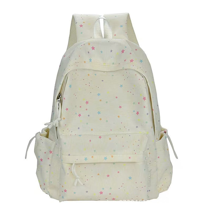 Stylish Star-Patterned Backpack Stornfield