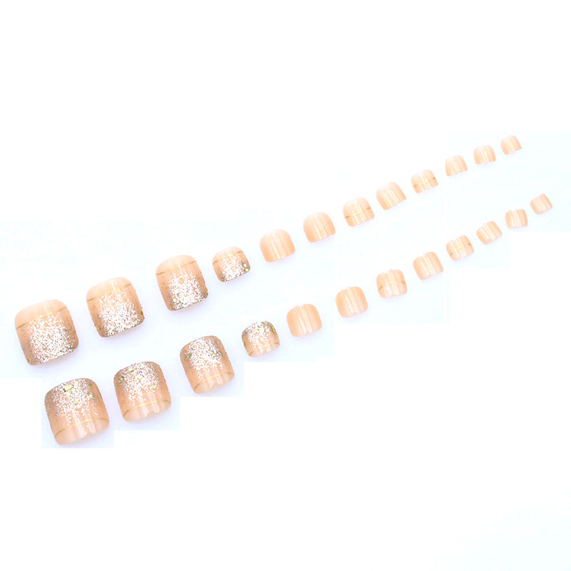 Decorative Glitter Pedicure Nail Art Stornfield