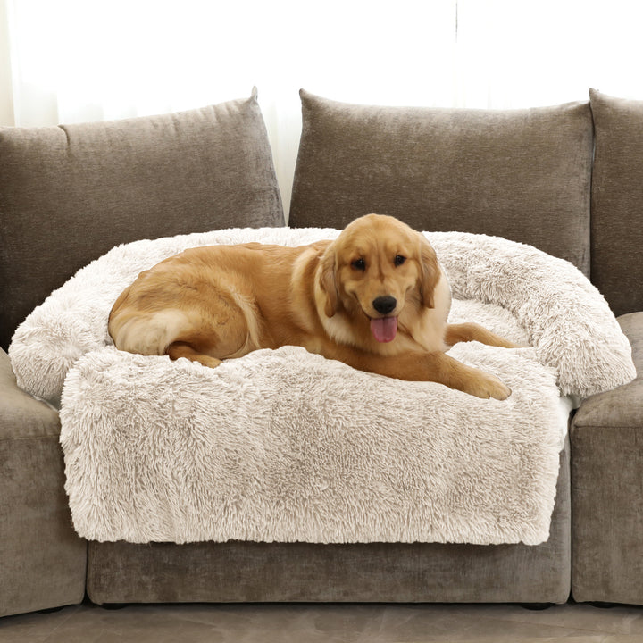 Luxury Faux Fur  Lounger   Dog Bed