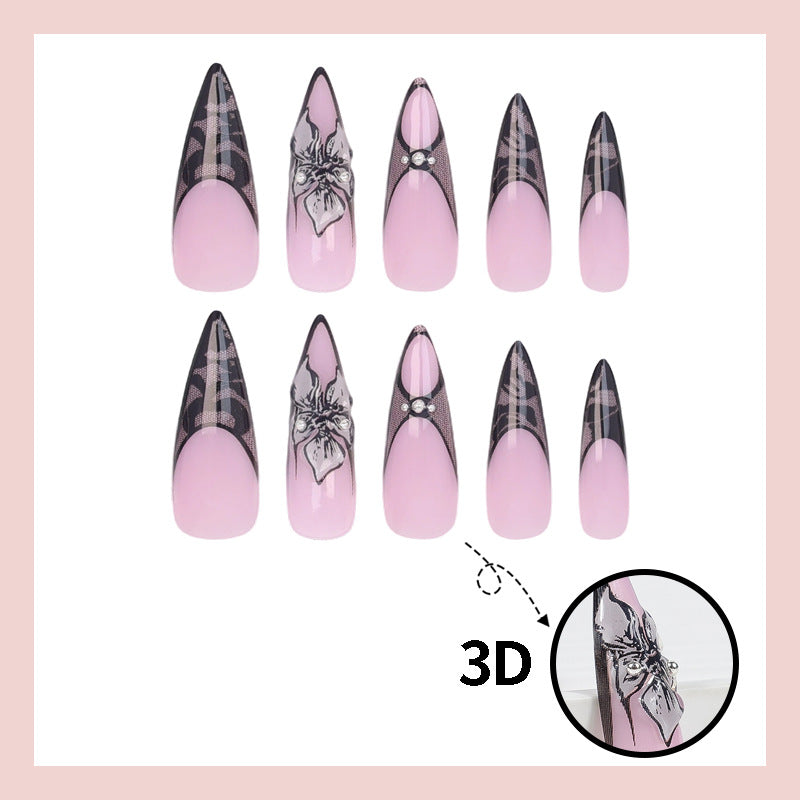 High-quality press-on nails with intricate designs Stornfield