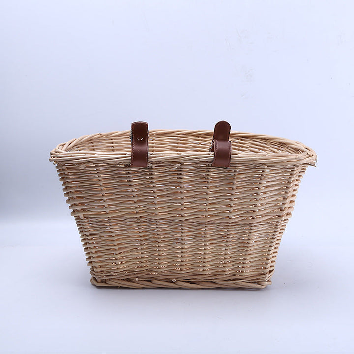 Woven Bicycle Carrier Basket Stornfield