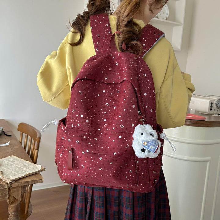 Whimsical Star-Patterned Backpack Stornfield