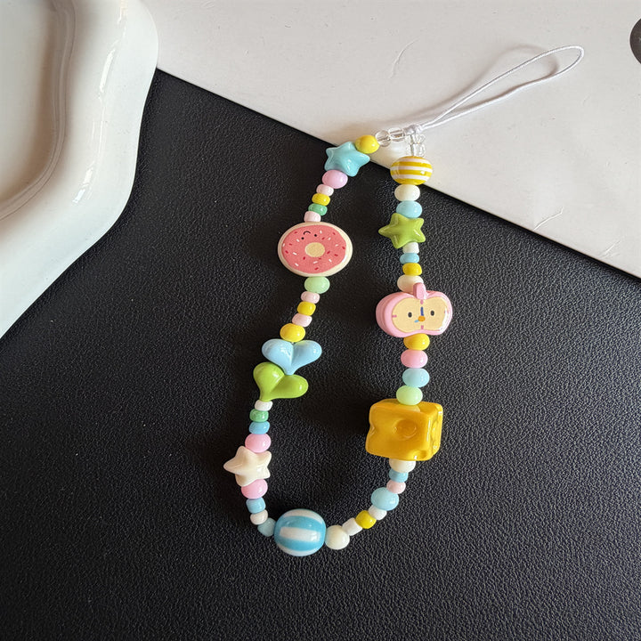 Playful Themed Beaded Eyewear Holder Stornfield