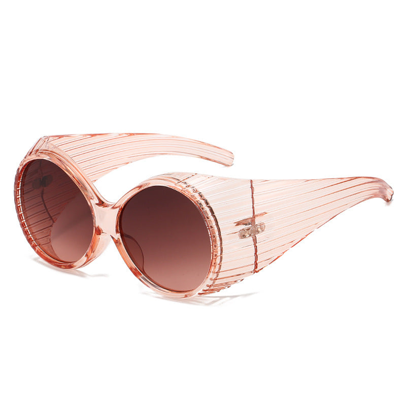 Women's extravagant sunglasses with unique wave design Stornfield