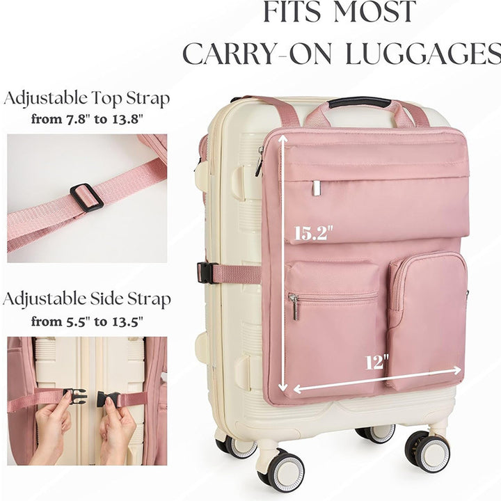 Multifunctional Laptop Carrying Bag with Extendable Luggage Fixing System Stornfield