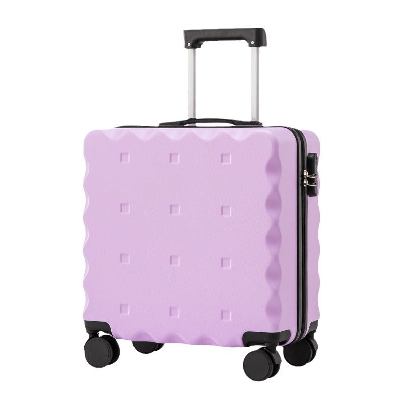 Unisex Innovative Textured Carry-On Spinner Suitcase Stornfield