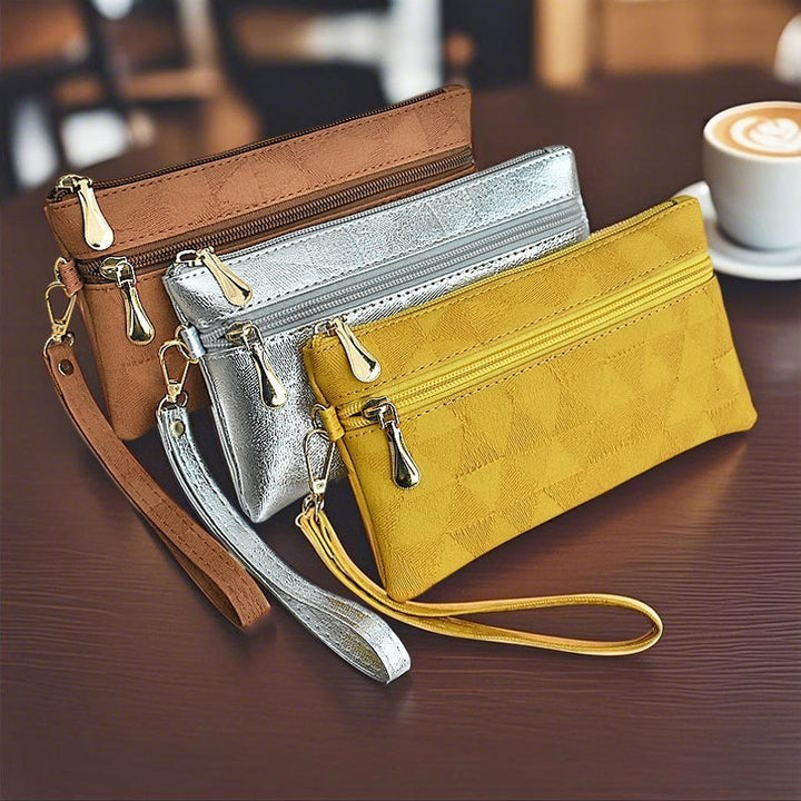 Elegant Clutch With Practical Zipper Stornfield