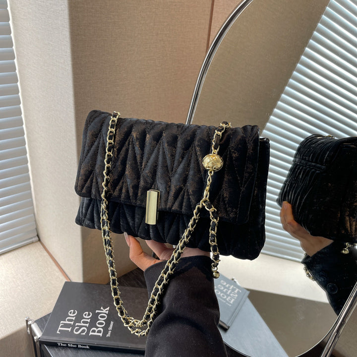 Quilted Chain-Strap Handbag Stornfield
