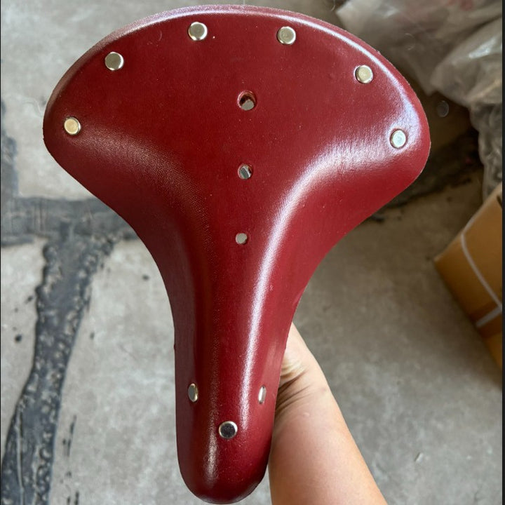 Premium Leather Bicycle Saddle Stornfield