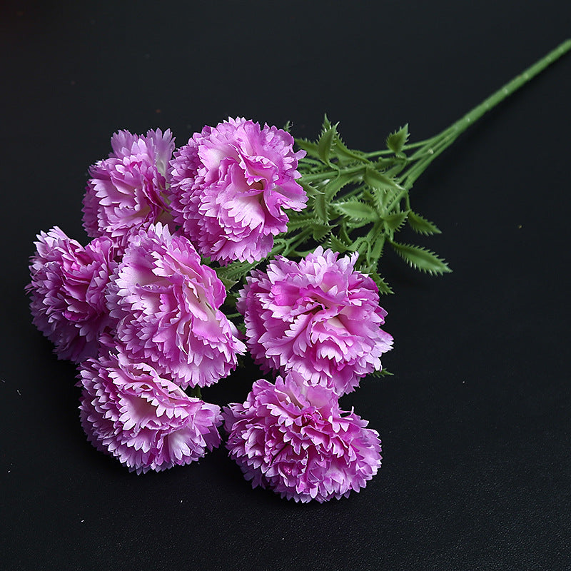 Artificial Carnation Bouquet for Home Decor Display
