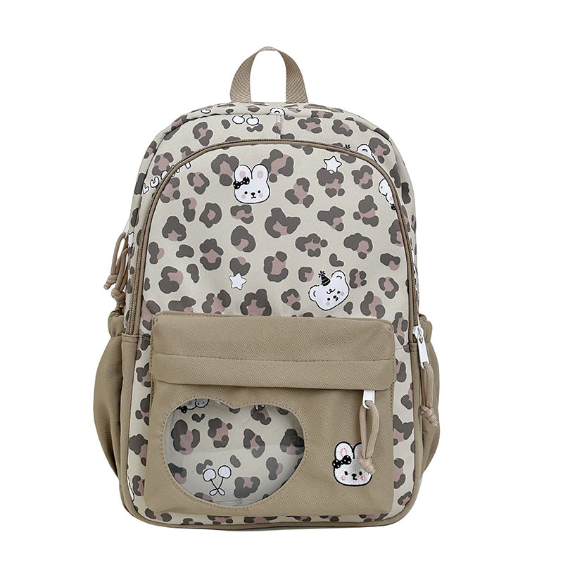 Backpack with Creative Music and Animal Motif Stornfield