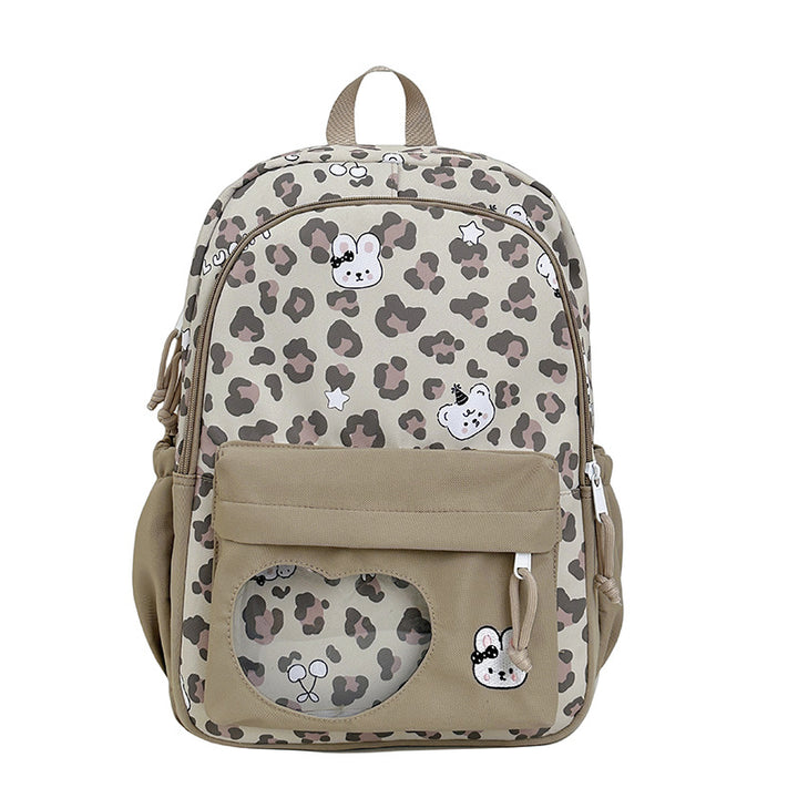 Backpack with Creative Music and Animal Motif Stornfield