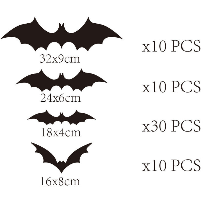 Decorative Bat Wall Art Set Stornfield
