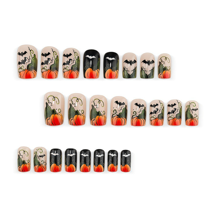 Artificial nail set with Halloween motif Stornfield