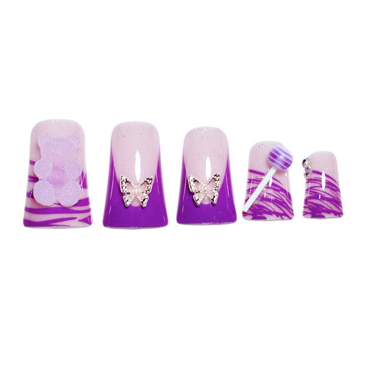 Artistic Butterfly Nail Design Extensions Stornfield