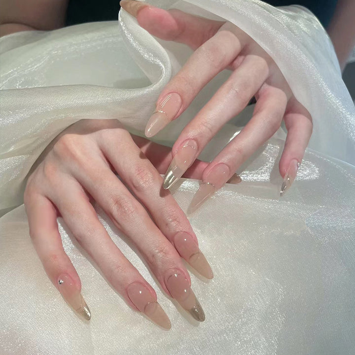Creative Artistic Press-On Nail Design Stornfield