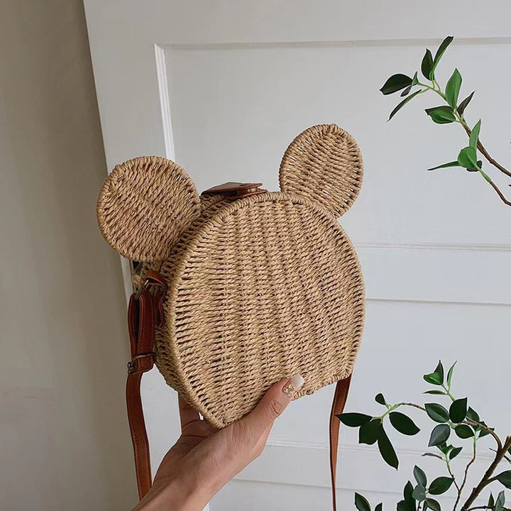 Women's shoulder bag with playful ear design Stornfield